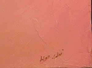 Elena Filatov - Acryl op doek, Calla in Bordo I kopen? Bied vanaf 50!