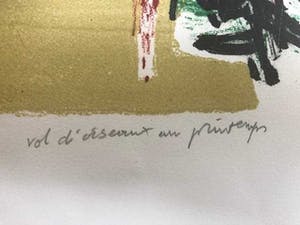 Corneille - Vol d'oiseux au printemps - 1960 kopen? Bied vanaf 350!