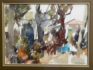 Frans Hollaardt - Landschap met huis kopen? Bied vanaf 65!