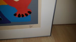 Karel Appel - - Child with flower kopen? Bied vanaf 925!