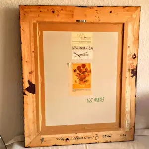 Vincent van Gogh - Galeriebild Kunstdruck " Sonnenblumen in einer Vase" 90er Jahre mit Rahmen kopen? Bied vanaf 280!