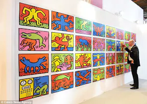 Keith Haring - mega puzzel (32.000 stukjes !!) kopen? Bied vanaf 900!
