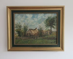 Niet of onleesbaar gesigneerd - Landschap met hut kopen? Bied vanaf 1!