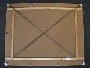 Kees Gerritse - Grote gesigneerde GOUACHE "Grieks Mythologische voorstelling" kopen? Bied vanaf 10!