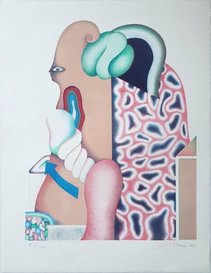 Jörg Remé - Litho: Zonder titel kopen? Bied vanaf 55!