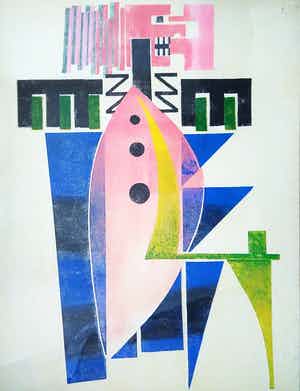 Batavus Westerhuis - Abstract zonder titel. verkocht voor € 1!