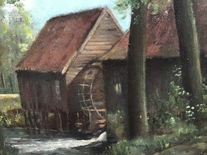 Niet of onleesbaar gesigneerd - Opwettense Watermolen kopen? Bied vanaf 1!