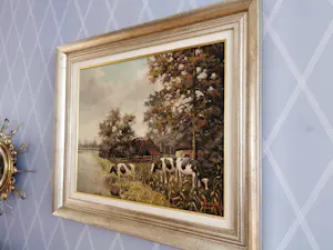 Willem de Kok - Drinkende koeien in landschap kopen? Bied vanaf 179!