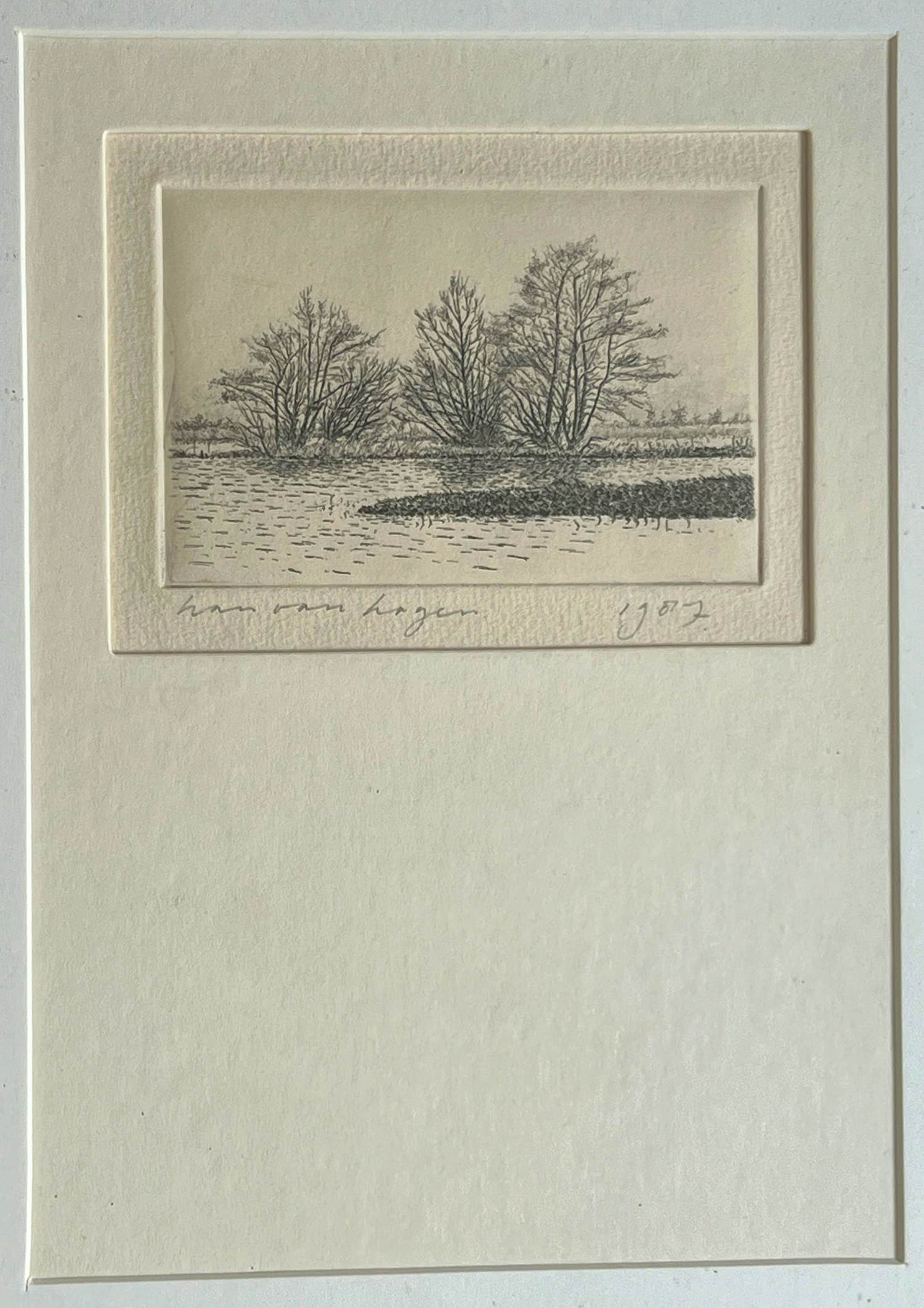 AcheterHan van Hagen - Winter in Nieuwkoop? Enchérissez de 35!