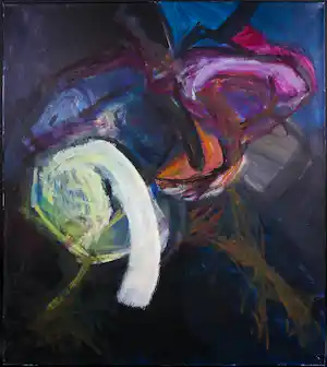 Cobi Nieuwstad - Acryl op doek, Zonder Titel verkauft für € 60!