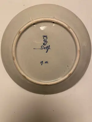 Porceleyne Fles - Serie van 10 Eerste Wereldoorlog herdenkingsborden kopen? Bied vanaf 225!