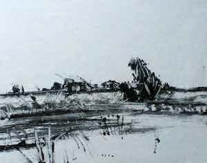 Floris Brinkman - Monotype - 1967 verkocht voor € 40!