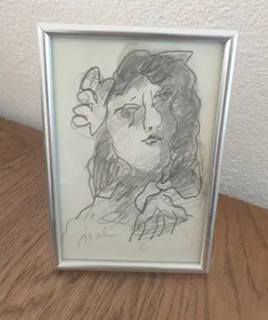 Jan Sierhuis - Flamenco Danseres - 1992 - Potloodtekening - 14 x 10 cm - Gesigneerd kopen? Bied vanaf 25!
