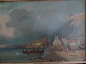 Henri van Wijk - (1833-1889) Havengezicht Bretagne kopen? Bied vanaf 180!