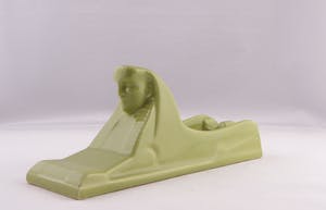 Societe Ceramique - Pateel, 2 Sphinx Asbakken kopen? Bied vanaf 1!