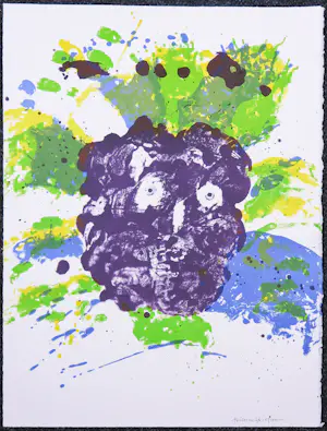 Jef Diederen - Set van vier zeefdrukken, Mooi hoofd kopen? Bied vanaf 100!