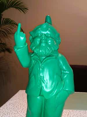 Ottmar Horl - Sponti Activist Gnome Green verkocht voor € 50!