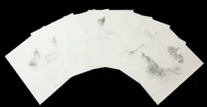 Maarten Beks - Map met 10 litho's, Reisdagen kopen? Bied vanaf 1!