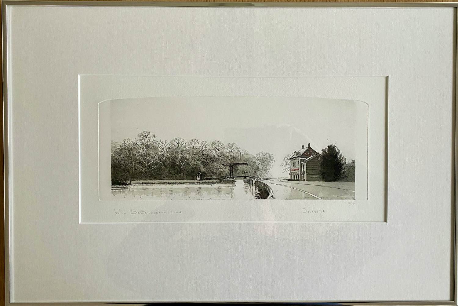 Wim Bettenhausen - De Vliet bij het Drievliet verkocht voor € 100!