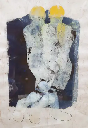 Marijke Vijfhuizen - set van 3x monotype - INGELIJST - 25678 kopen? Bied vanaf 75!