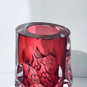 Petr Karizek - Unique glasobject “ PINK “ van Petr Karizek kopen? Bied vanaf 390!