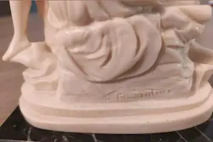 Amilcare Santini - pieta Michelangelo door A.Santini kopen? Bied vanaf 25!