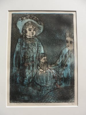 Ronnie Meerts - Ets, titel. Antieke poppen. kopen? Bied vanaf 35!