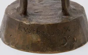 Kees Verkade - Bronzen sculptuur: "Trophée des chiffres et des lettres" - 1991 kopen? Bied vanaf 1999!