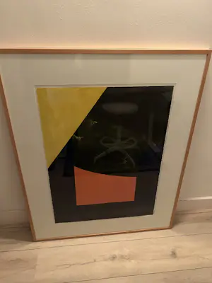 AcheterWillem Sanders - Litho, Study for an Asian leisure landscape? Enchérissez de 50!