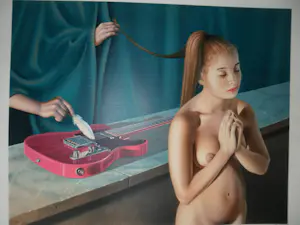 Bernard-Stephan Moldawan - Litho, Titel. Electric Feather kopen? Bied vanaf 45!