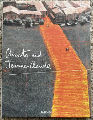 Christo - All our Art is about Freedom - Gesigneerd en Origineel stuk stof "The Gates" kopen? Bied vanaf 275!