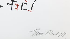 Henri Plaat - Litho, Compositie met figuren kopen? Bied vanaf 1!