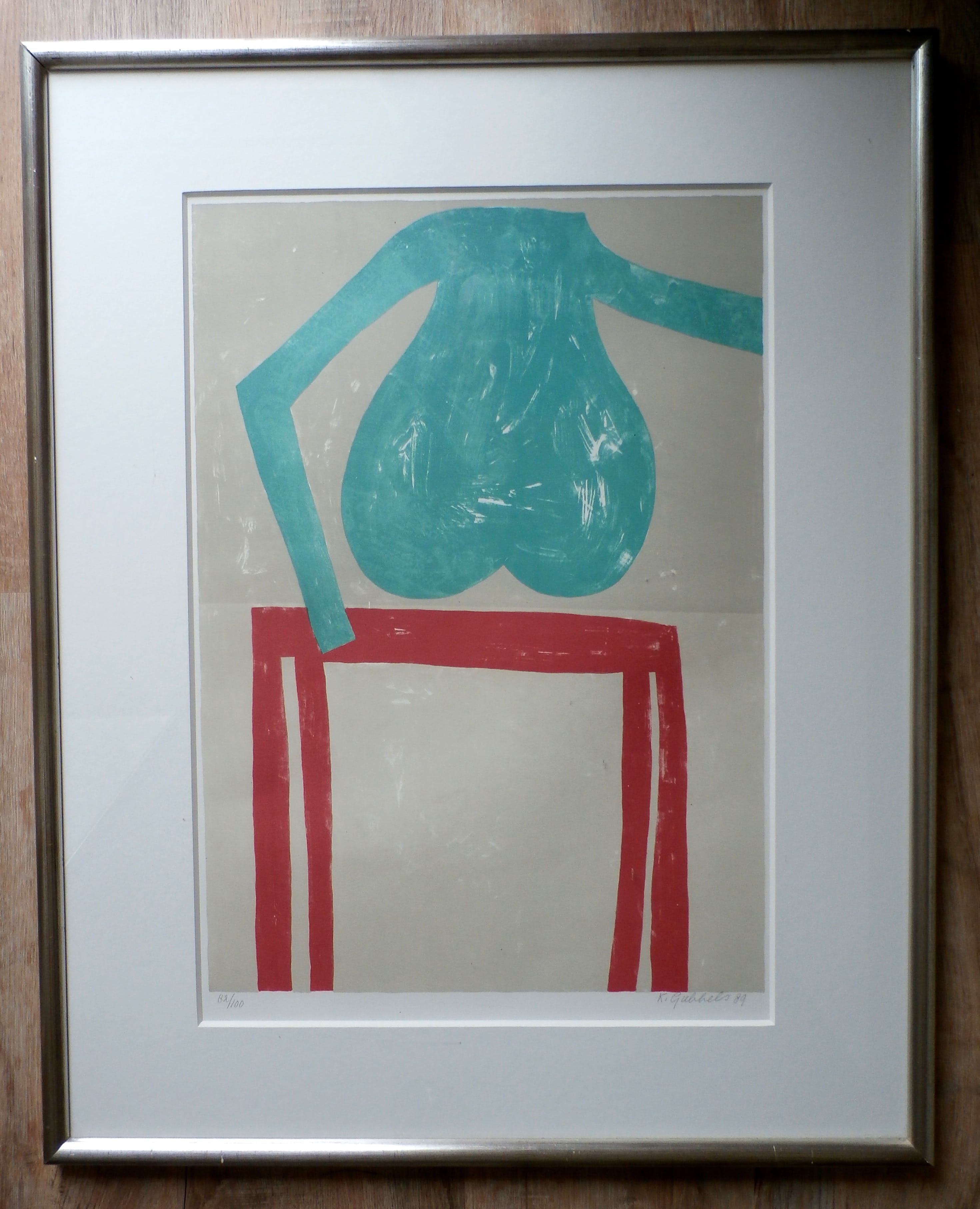 Klaas Gubbels - Zeefdruk: 1989 kopen? Bied vanaf 395!