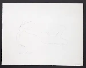 Marcel Delmotte - liggend naakt kopen? Bied vanaf 59!