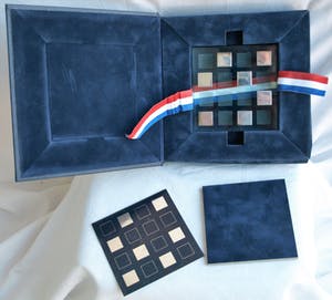 Koninklijke Van Kempen & Begeer - Zilver in floatglas , “Perspectief” – ontwerp: Hein Antheunis, 1997 kopen? Bied vanaf 1!