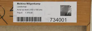 Meikina Wilgenkamp - Acryl op doek, Landschap (Zeer groot) kopen? Bied vanaf 1!