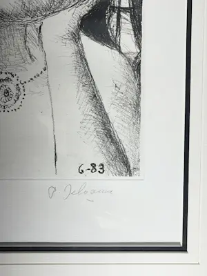 Paul Delvaux - Getiteld: Mélancolie - Kleine oplage - 1983 kopen? Bied vanaf 695!