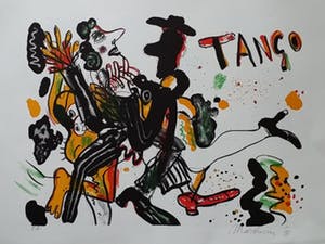 Anton Martineau - TANGO - Litho op papier kopen? Bied vanaf 65!