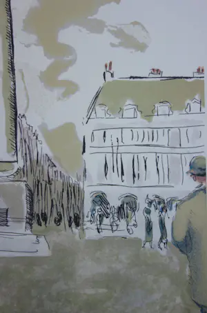 Kees van Dongen - Litho, Titel, Place Vendôme, kopen? Bied vanaf 175!