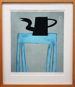 Klaas Gubbels - Theepot op tafel verkocht voor € 350!