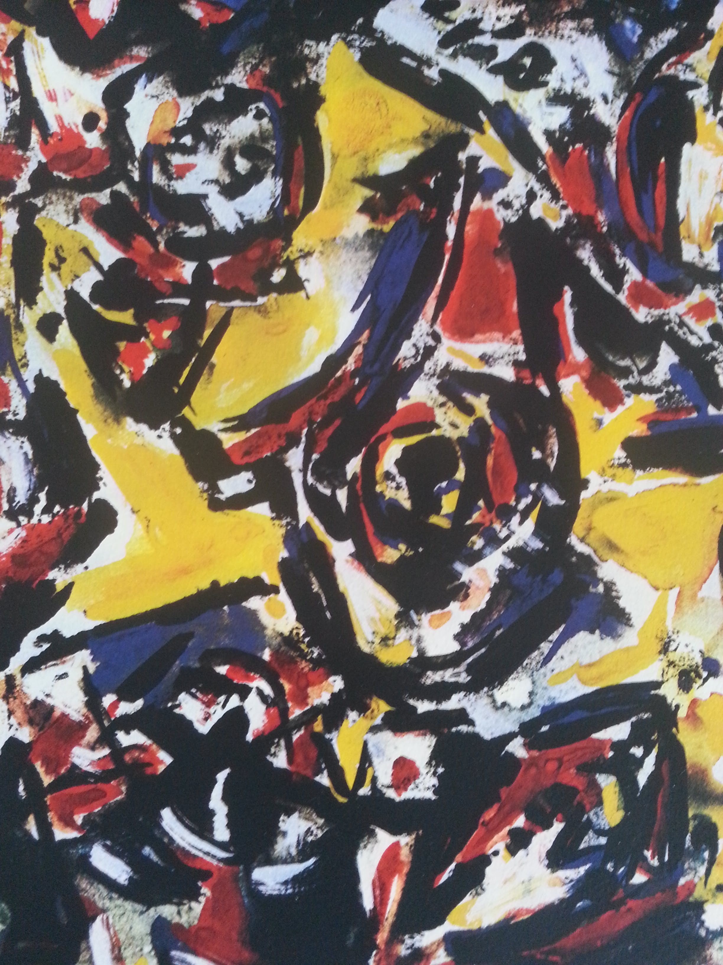 Theo Wolvecamp - Compositie ll - gesigneerde zeefdruk - oplage 200 ex. - 1990 kopen? Bied vanaf 139!