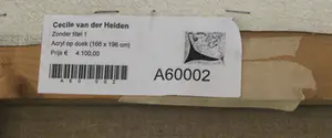 Cecile van der Heiden - Acryl op doek, Zonder titel (Zeer groot) kopen? Bied vanaf 1!