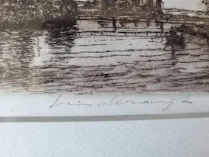Jan van Rijsewijk - "Kinderdijk". kopen? Bied vanaf 55!
