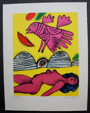 Corneille - Litho: Mémoire de Bali - 1993 kopen? Bied vanaf 250!