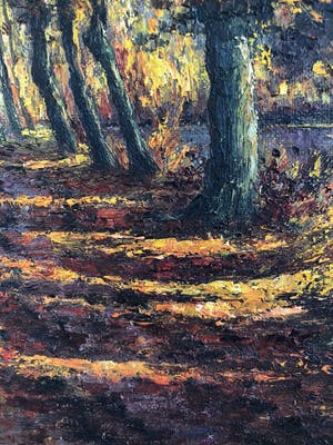 Mia Van Genegen - "Rouge Cloitre" (Vennetje in de Herfst) kopen? Bied vanaf 40!