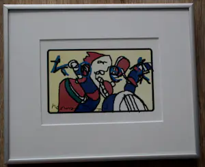 Herman Brood - Ingelijste zeefdruk kopen? Bied vanaf 1!