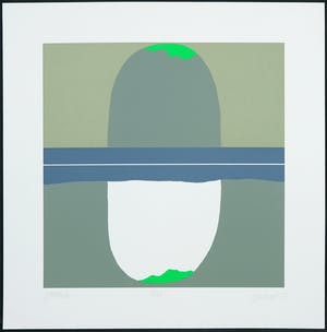 Hans Landsaat - Zeefdruk, Poort kopen? Bied vanaf 1!