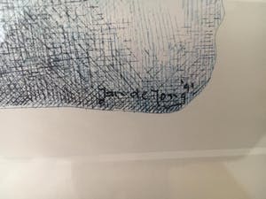 Jan de Jong - 2 pentekeningen uit 1991 kopen? Bied vanaf 45!