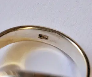 Nieuw Vintage handgemaakte sterlingzilveren turkooizen ring, kopen? Bied vanaf 45!