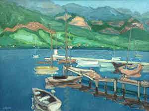 Ronald Lindgreen - C4663 - Jachthaven Les Marquisats te Annecy verkocht voor € 350!